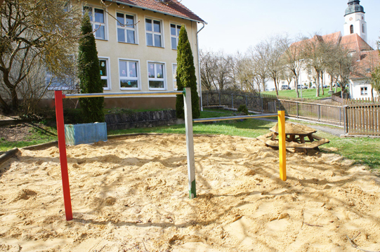 Kindergarten Sandspielplatz